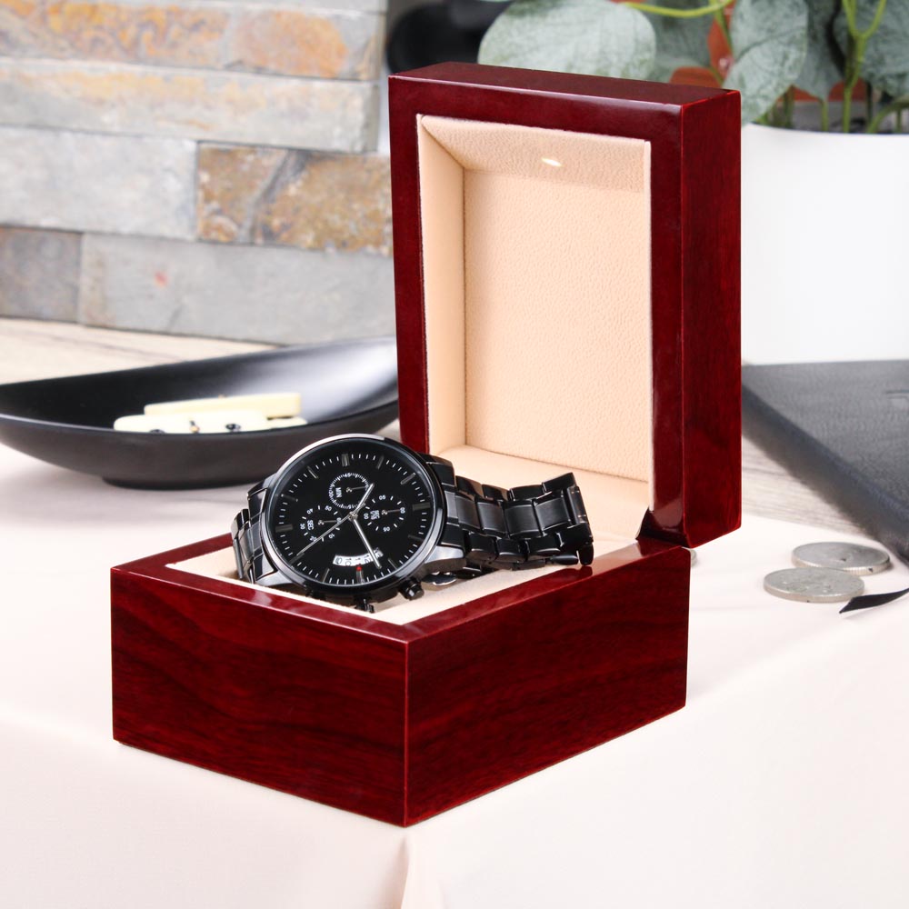 Groomsman, Promoted From Wingman to Groomsman, Men's Watch