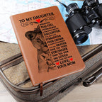 TO MY DAUGHTER LION CROWN JOURNAL