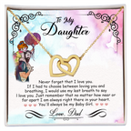 My Baby Girl - Interlocking Heart Necklace