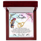 My Baby Girl - Interlocking Heart Necklace