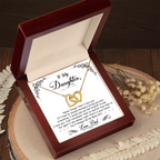 My Baby Girl - Interlocking Heart Necklace