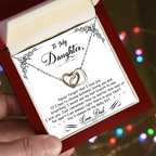 My Baby Girl - Interlocking Heart Necklace