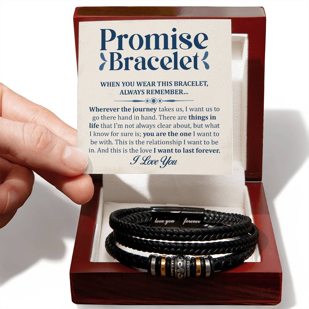 Love You Forever Promise Bracelet You Are The One