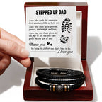TO MY STEP DAD GIFT OF LIFE BRACELET